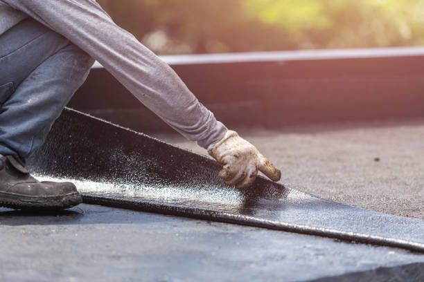 Professional Waterproofing technician working in Mays Landing, NJ